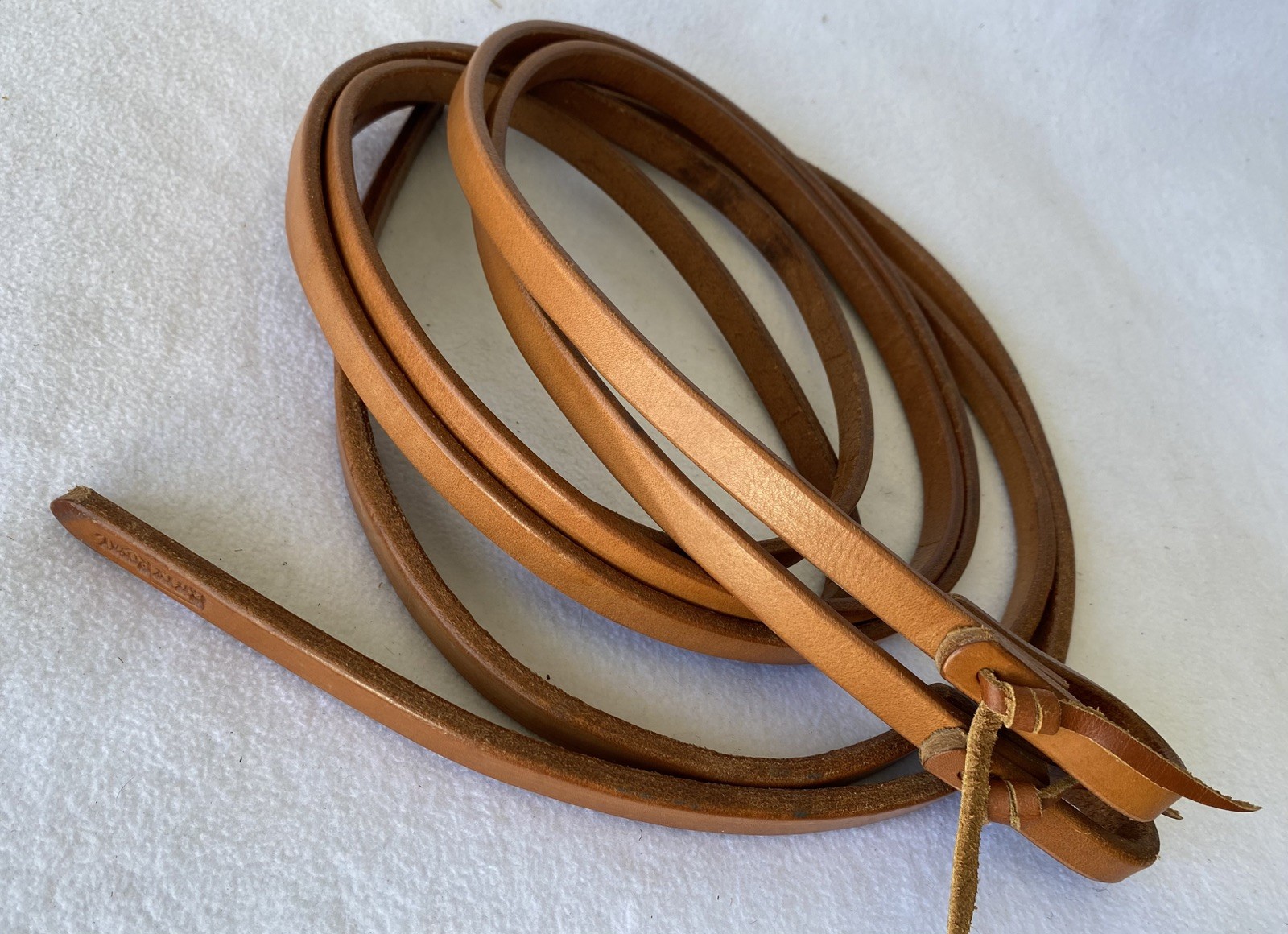 New BILLYY ROYAL Top QUALITY 8'2" x5/8" Harness Leather Split REINS~SHOW~TRAIN