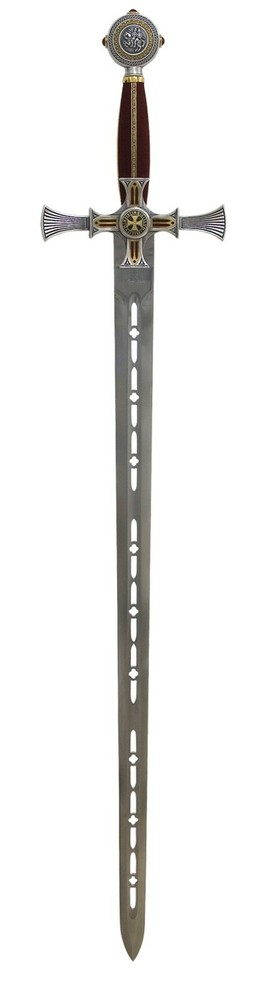 Marto - Damascened Templar Sword, 120 cm