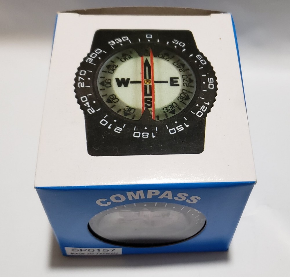 Scuba Dive Underwater Hose & Wrist Mount Compass Gauge Navigation