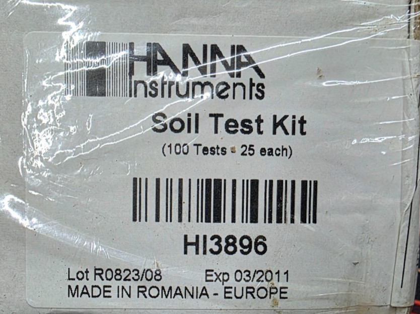 HANNA INSTRUMENTS SOIL TEST KIT HI3896