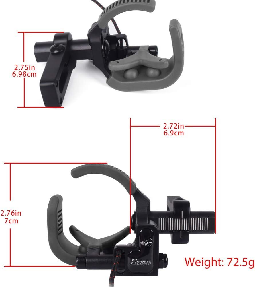 Arrow Rest Down Draft Cable Driven Full Containment Drop Away High Speed Landing