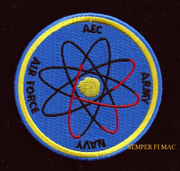 JTF-7 Joint Task Force 7 AEC Atomic Energy Commission Patch ATOMIC H BOMB TEST!