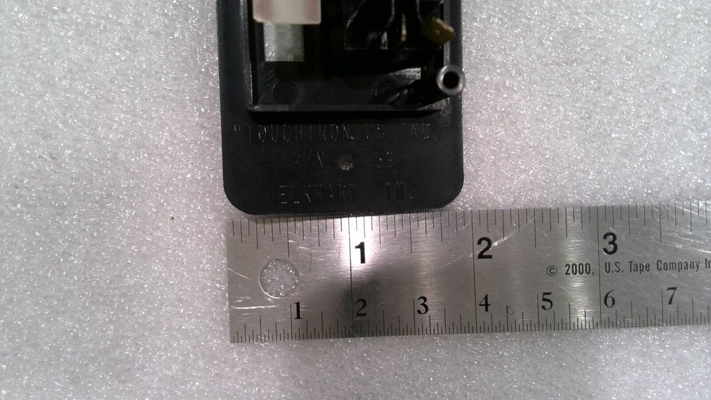 TOUCHTRONICS INC. 59 PANEL, "FRT LTS" "CTR LTS" "REAR LTS" "ACC"