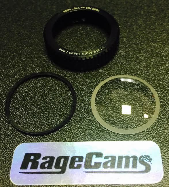 Midland XTC-400 XTC400 Glass Replacement Lens Bubble Protector Camera Part Front