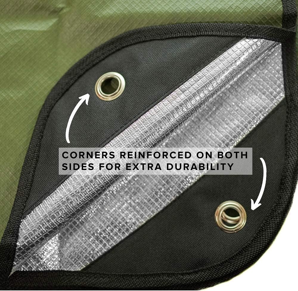 Heavy Duty Survival Blanket - Waterproof & Windproof