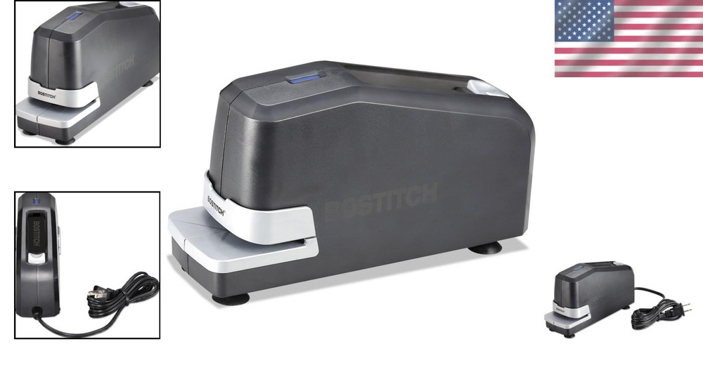 Fast Electric Stapler, No Jam Tech, 30 Sheet Capacity