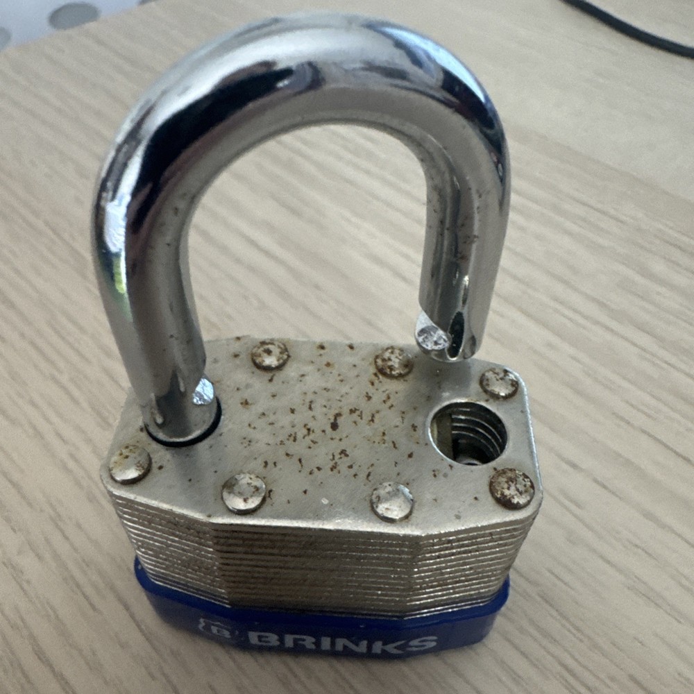 Brinks 44mm / 1-3/4" High Security Laminated Padlock