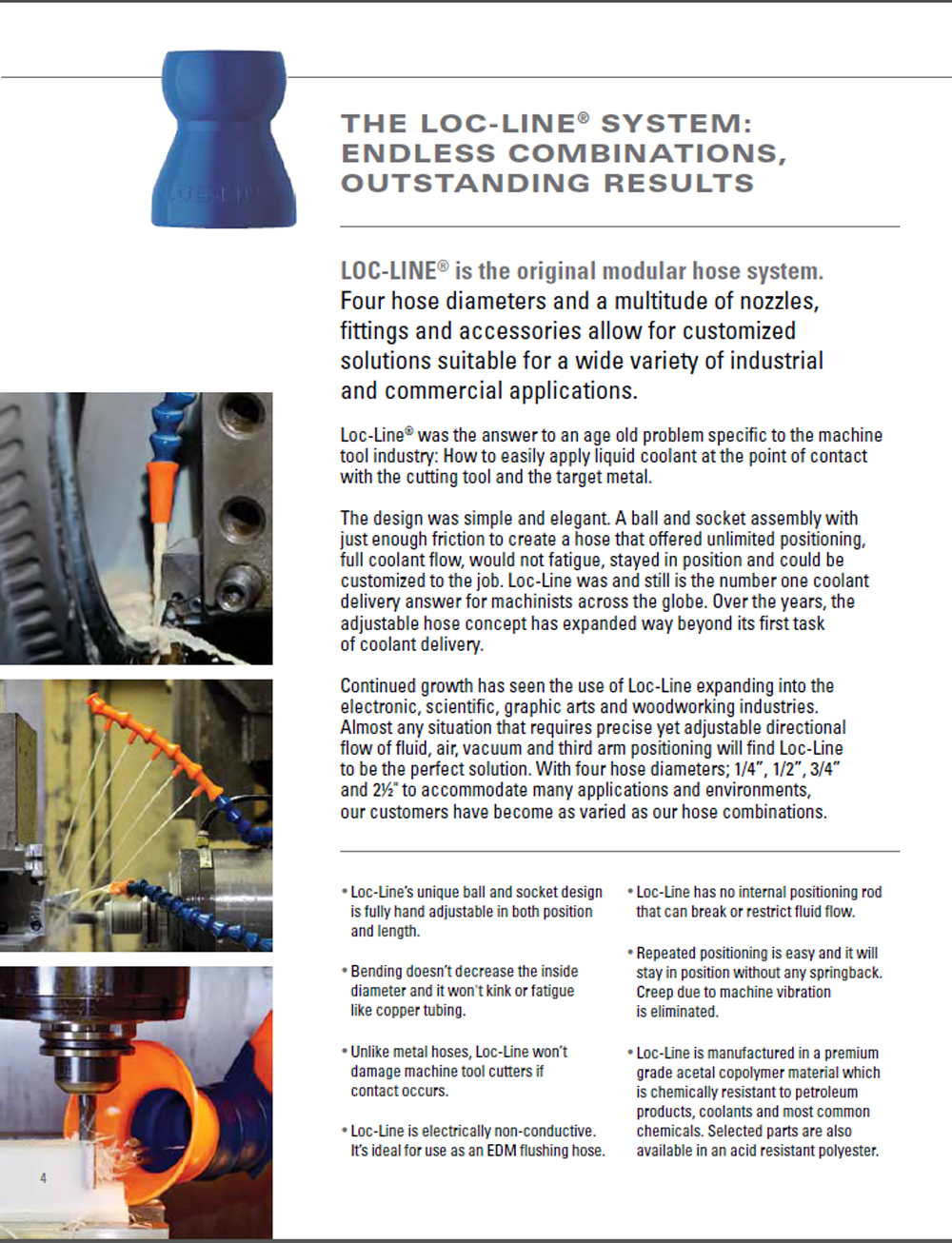 1/4" Loc-Line® Hose Kit Loc-Line® USA Original Modular Hose System #40413