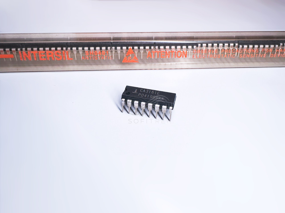 1X CA3161E CA3161 Intersil BCD to 7-Segment LED Decoder Driver IC TTL DIP-16