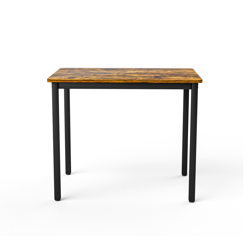 Dining Table Set,Bar Table w/ 2 Dining Benches,Kitchen Table Counter with Chairs