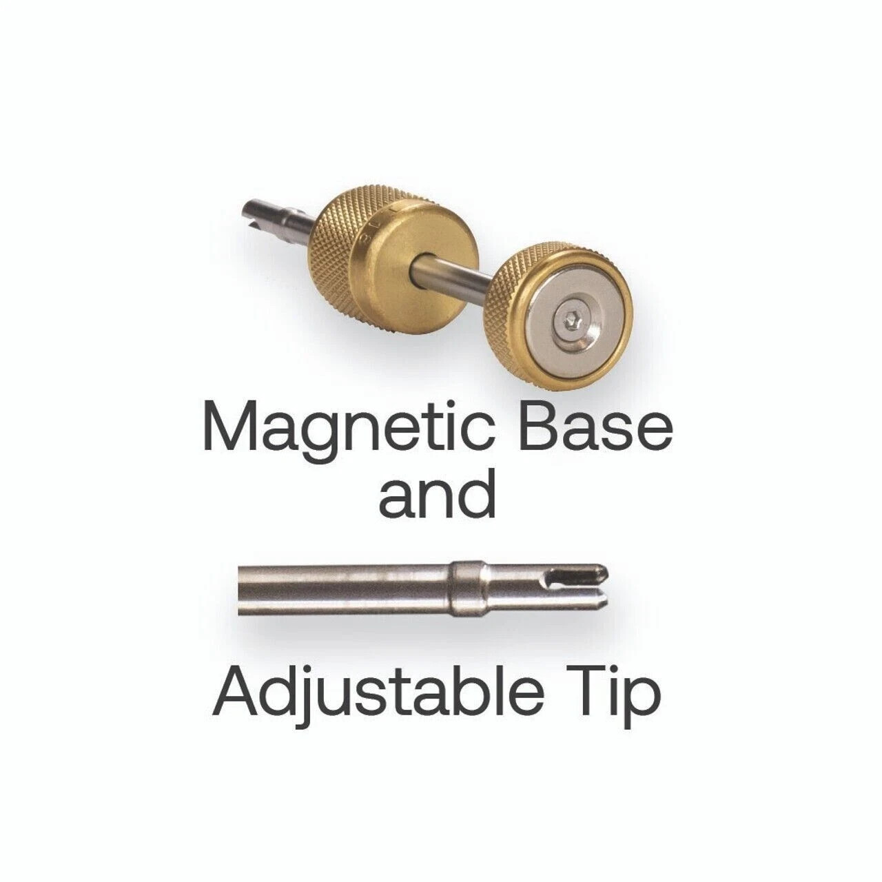 Appion MGAVCT 1/4 Inches MegaFlow Vacuum-Rated Valve Core Removal Tool