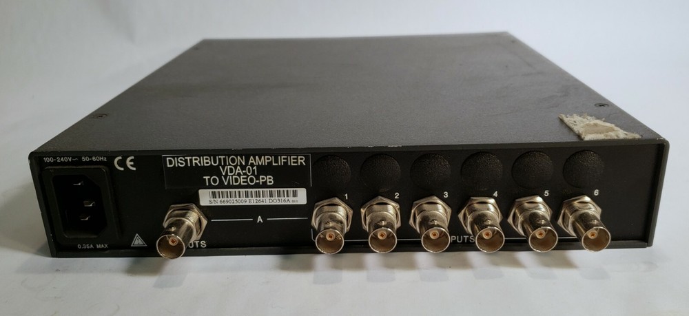 Extron CVDA 6 MX Composite Video Distribution Amplifier *Tested Working*