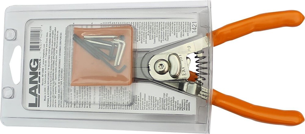 Lang 1421 Quick Switch Snap Ring Pliers