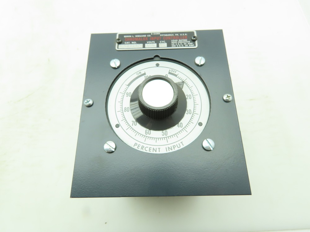 Chromalox VCS-401A30 Input Controller Non-Inductive Load Rating 230VAC 20A
