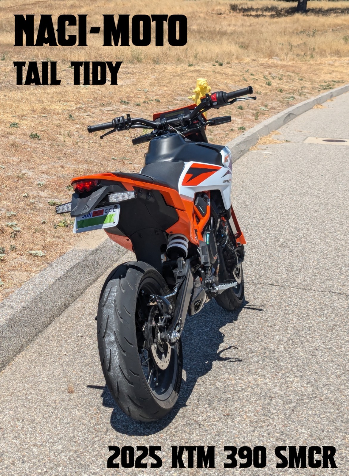 Naci-Moto 2025 KTM 390 V1 SMC R Tail Tidy