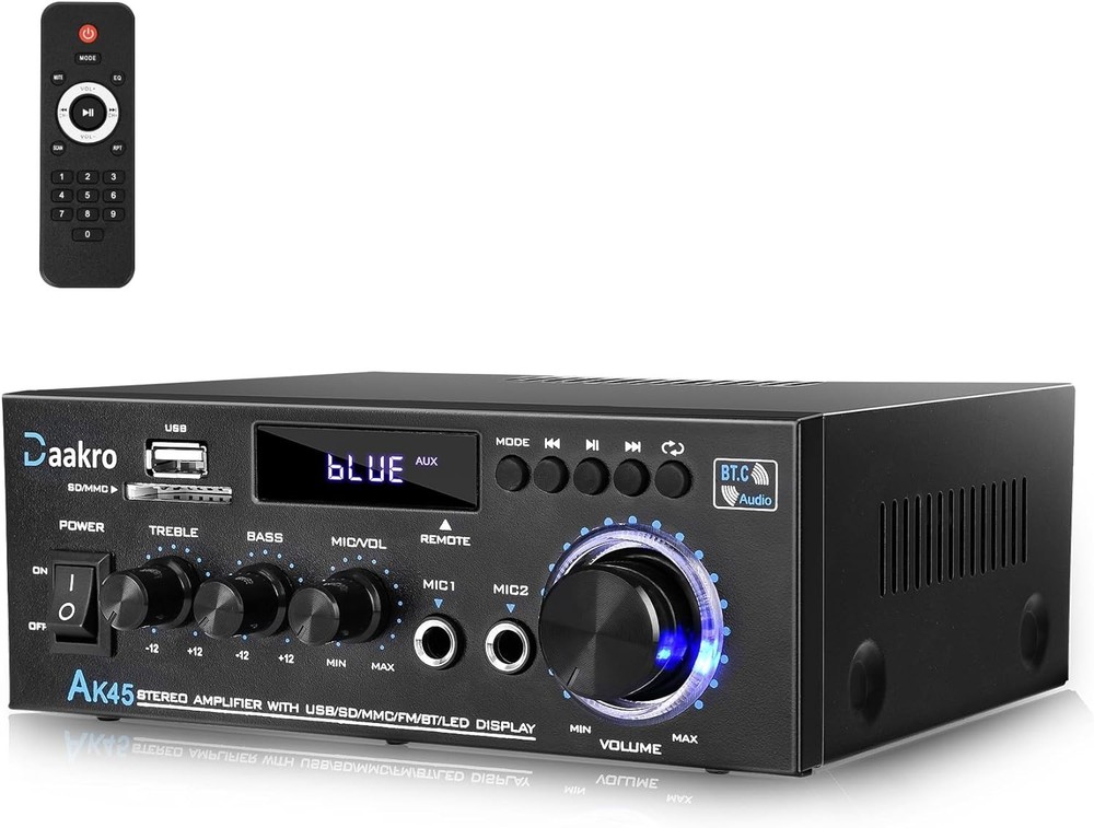 Portable Wireless Bluetooth Amplifier