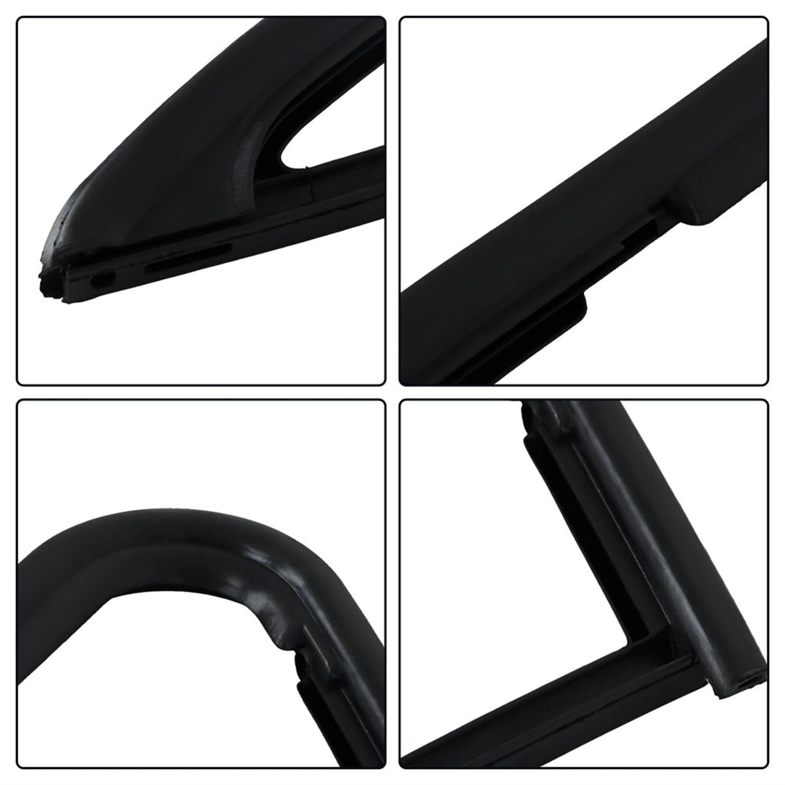 Front Vent Window Weatherstrip Seals Pair for 81-91 Blazer 81-86 C10 K10 Truck