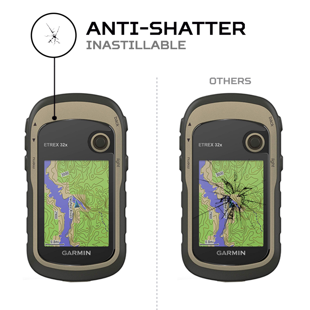 ANTISHOCK Screen protector for Garmin eTrex 32x