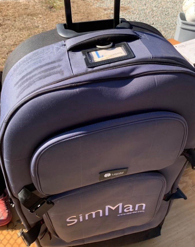 Sim Man Manakin Training Simulator Large Carry Case ONLY Can Be Repurposed
