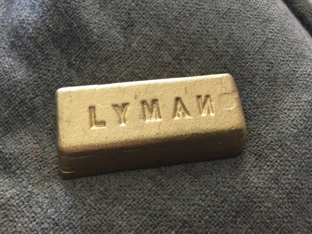 one+ pound gold bar (see discription)