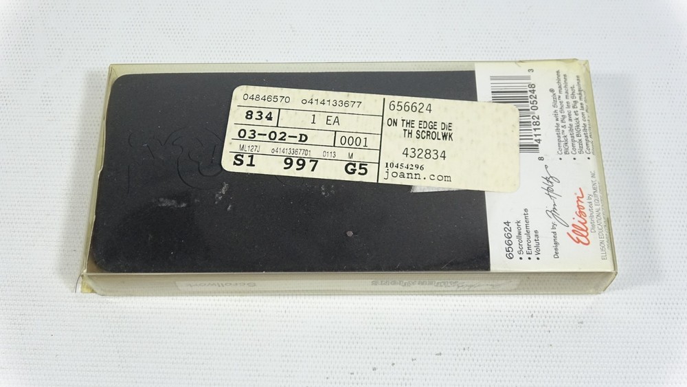 2009 Sizzix Tim Holtz Alterations Die Scrollwork 656624