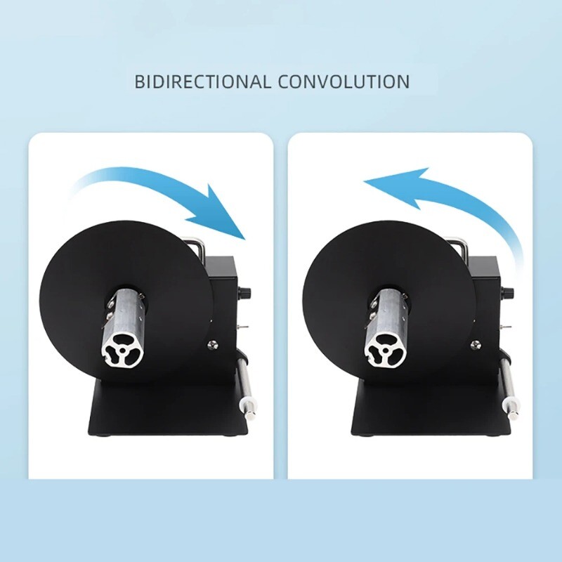 R3Pro Automatic Label Rewinder Two-Way Label Electric Rewinding Machine