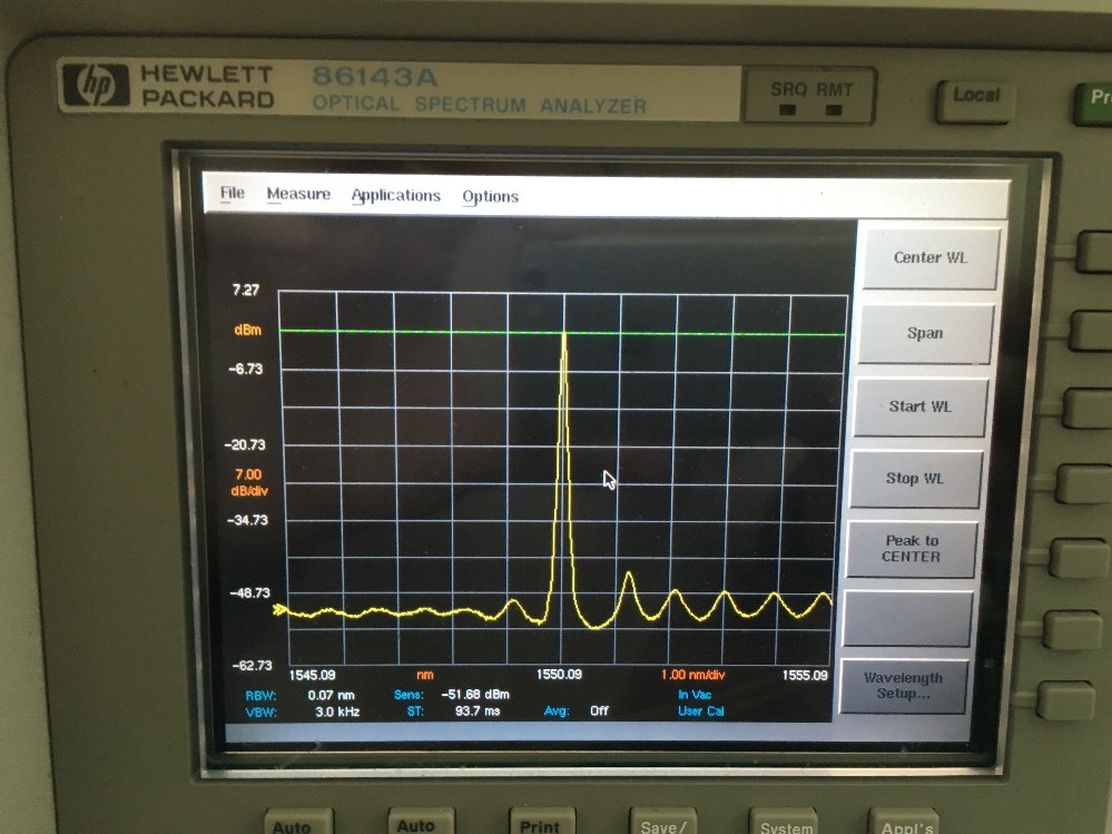 Agilent 81662A Laser (module Only) Opt 361