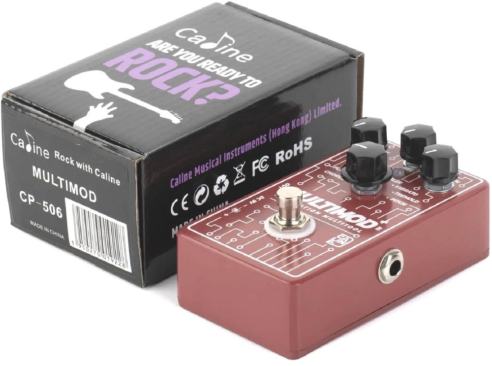Caline CP-506 Multimod Modulation Multi Tool Guitar Effect Pedal 7 Modes