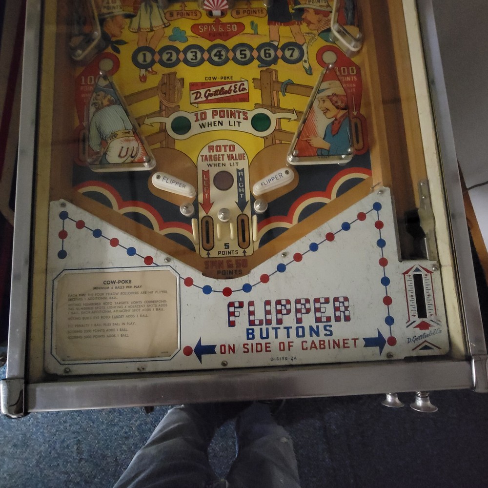 Cowpoke Pinball Machine