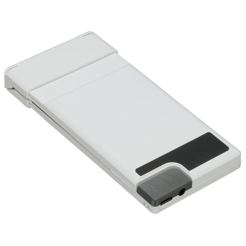 Korg nanoKEY Fold Foldable Smartphone-Size USB-C MIDI Keyboard, White