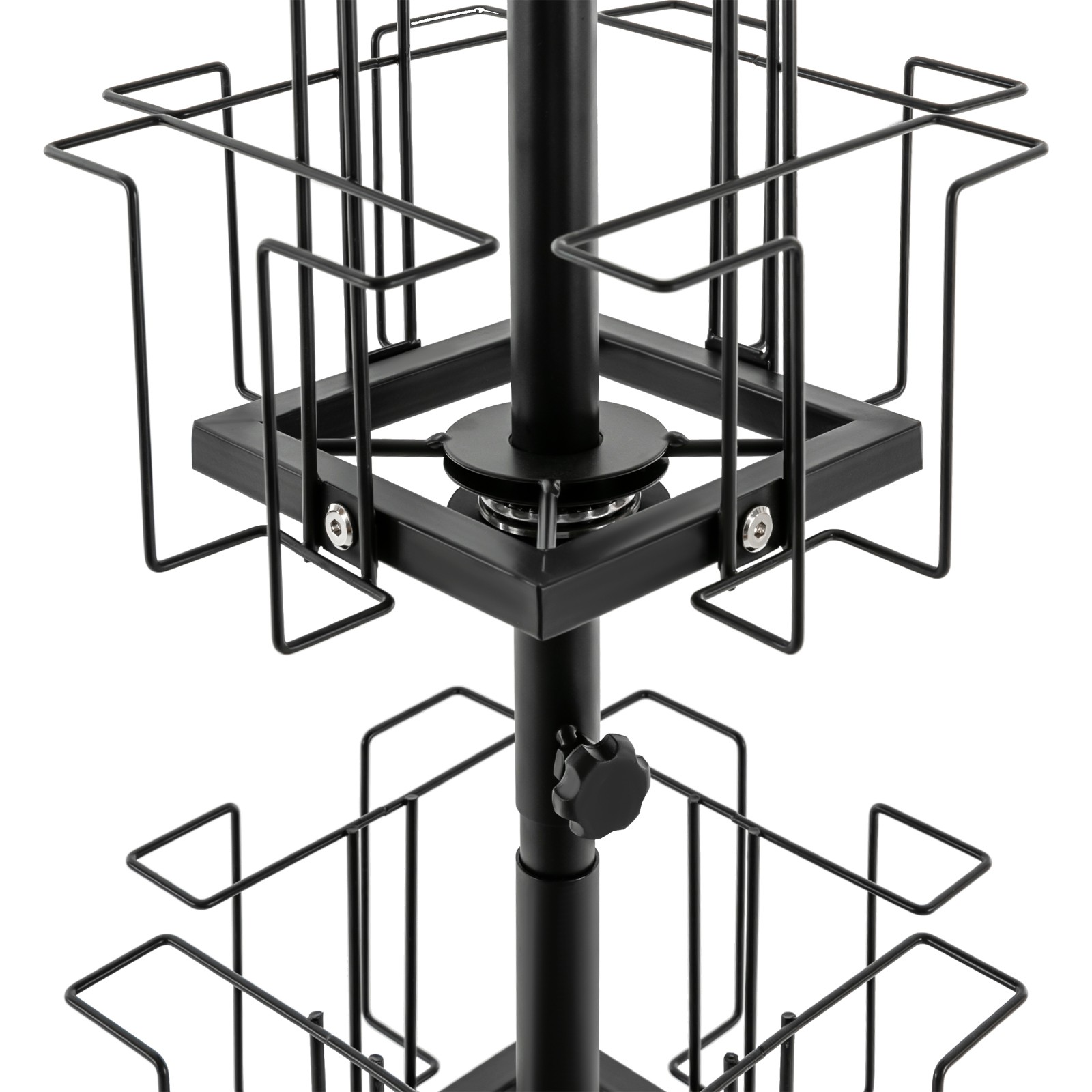 Rotating Greeting Card Rack, Display Stand Spinning, Pocket Rotating Holder