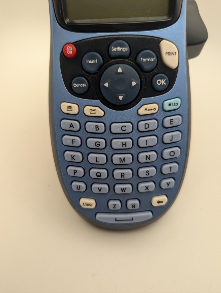 Dymo LetraTag LT Handheld Label Maker - Blue Works
