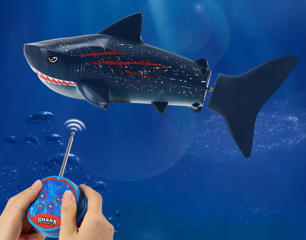 RC Micro SHARK Robo Fish MINI SHARK -RED-