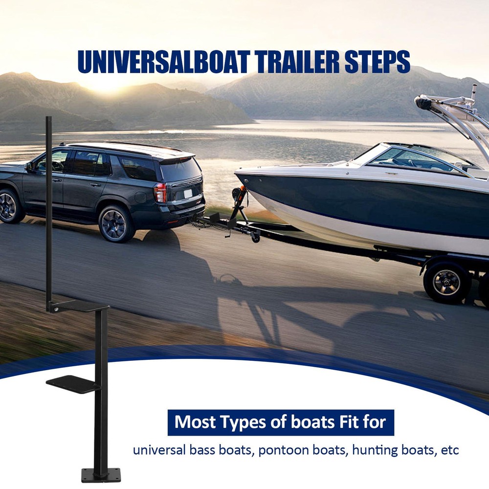 New Boat Step Combo 2 Step Boat Trailer Steps Universal High Quality