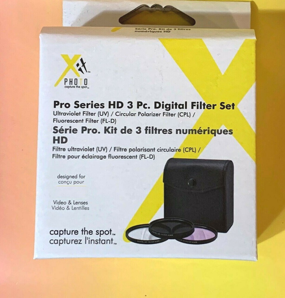 FILTER KIT+LENS CAP for Panasonic HC-VX3 Digital Video Camcorder