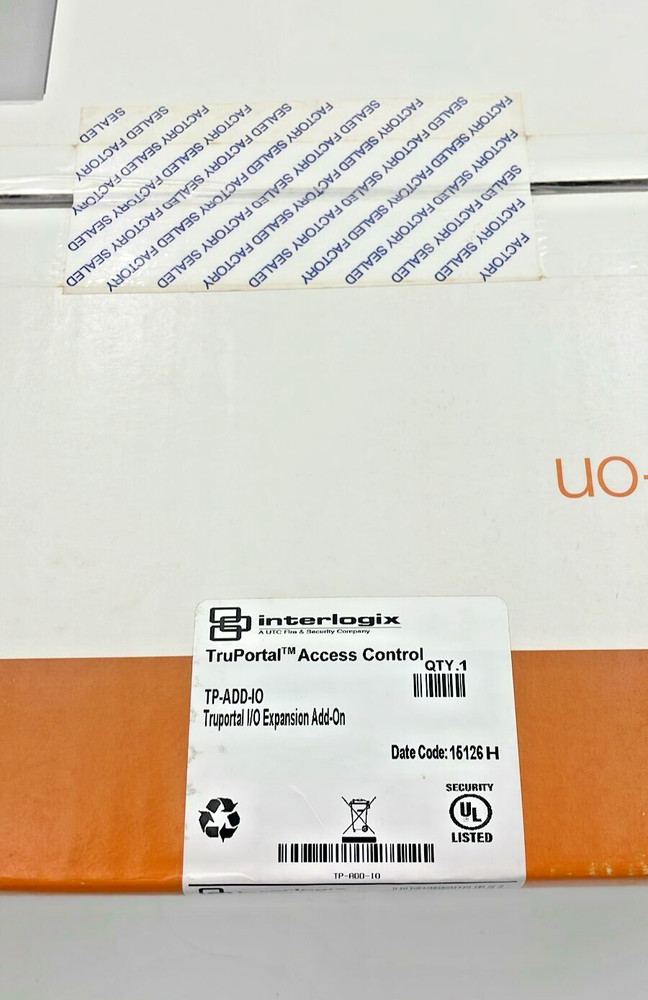 INTERLOGIX TRUPORTAL ACCESS CONTROL TP-ADD-10