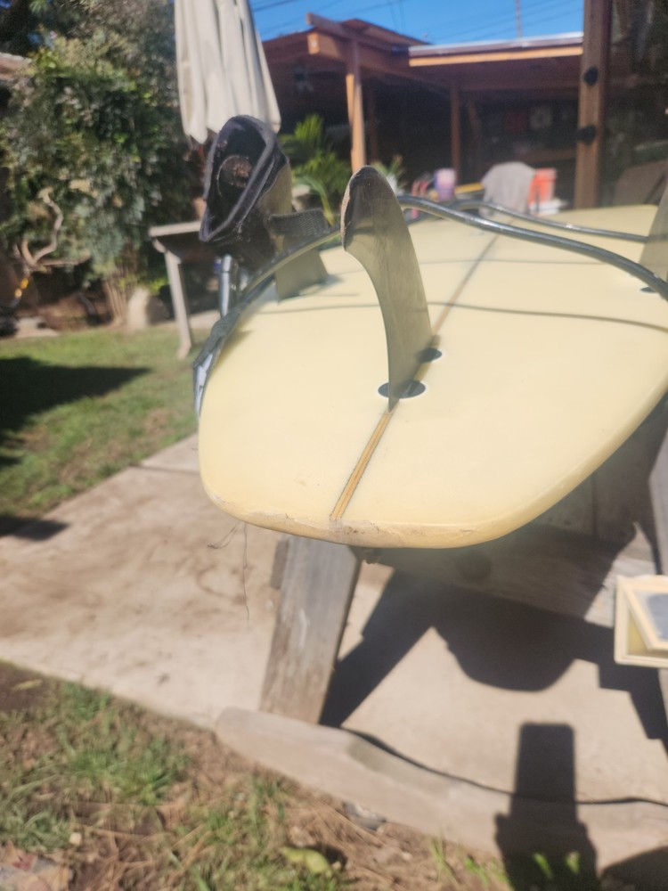 Rusty Surfboard Tri-fin Approx. 80 Inches