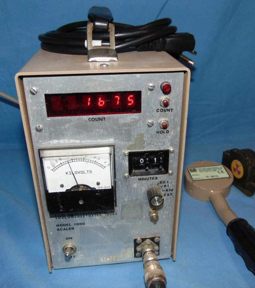 Ludlum Model 1000 Scaler Radiation Meter