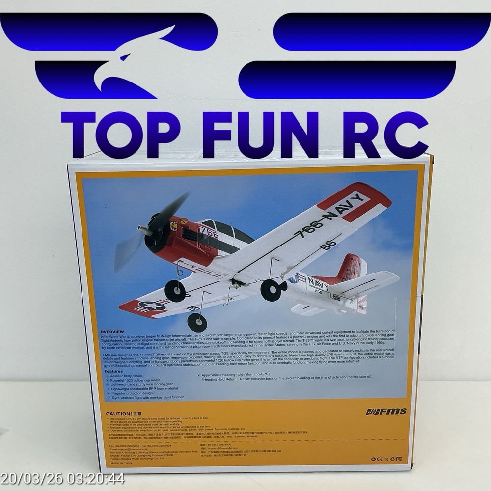 FMS 410mm T-28 Trojan RTF