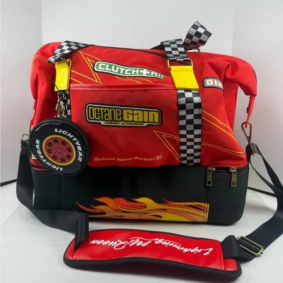 Disney Pixar Cars Lightning McQueen Icons Duffle Bag - BoxLunch Exclusive