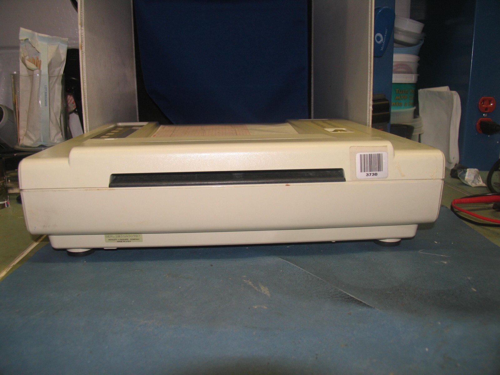 HEWLETT PACKARD (HP) PAGEWRITER II 4755A NON-INTERPATIVE EKG TESTED AND WORKING
