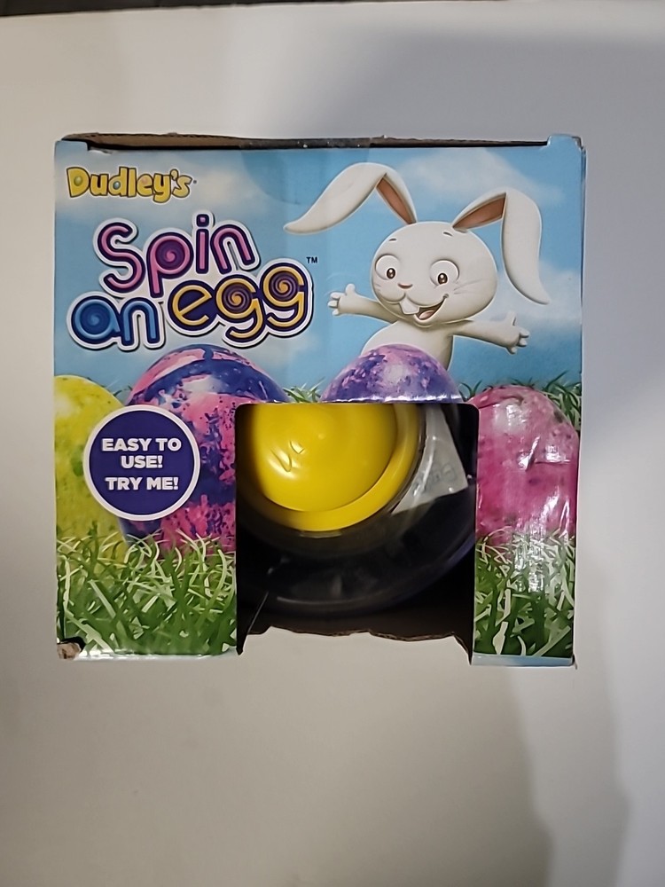 New Dudley’s “Spin An Egg” Decorating Dye Easter Egg Coloring Kit With 5 Colors