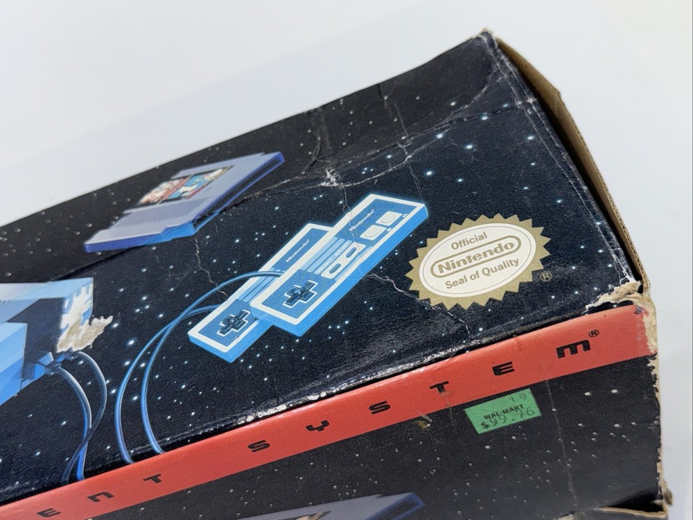 Oval Seal NES Action Set BOX ONLY Nintendo 1990 🔥