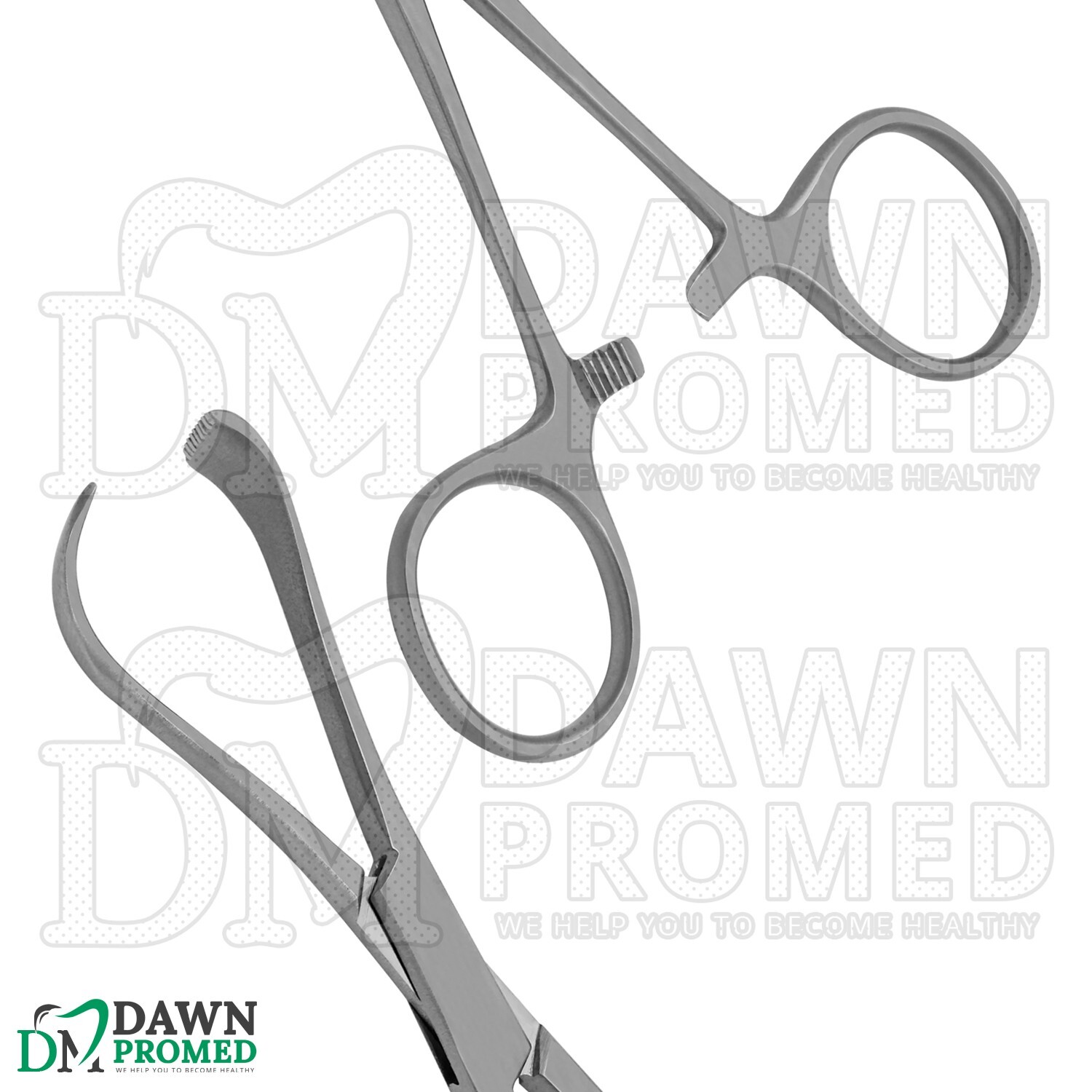 4 Pcs Lorna Towel Clamps Non-Perforating 3.5" 4" 4.5" 5.25" Surgical Forceps Set