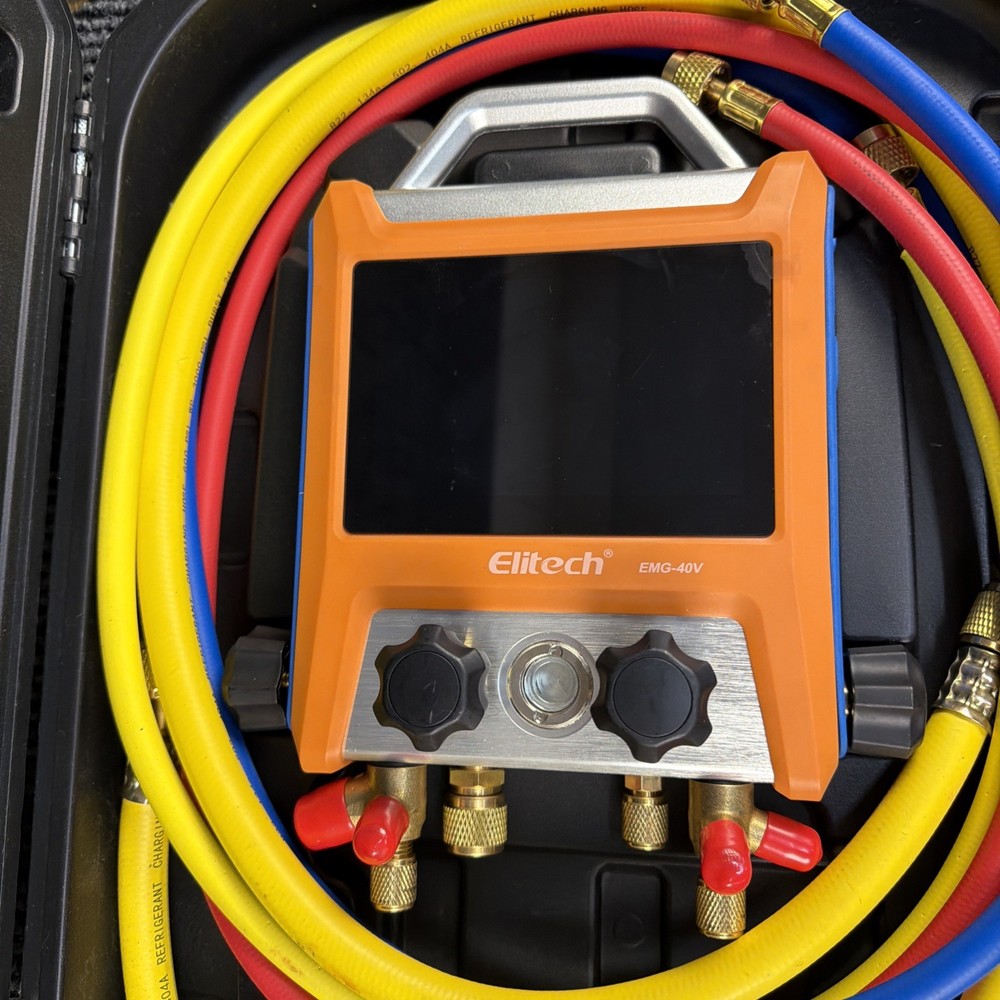 ELITECH EMG 40V INTELLIGENT DIGITAL MANIFOLD KIT
