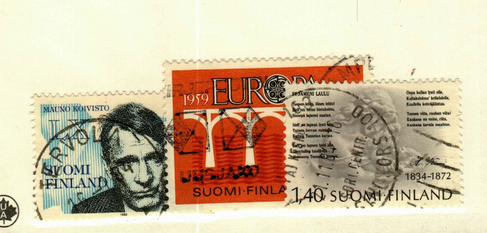 Finland #687,693, 697 used