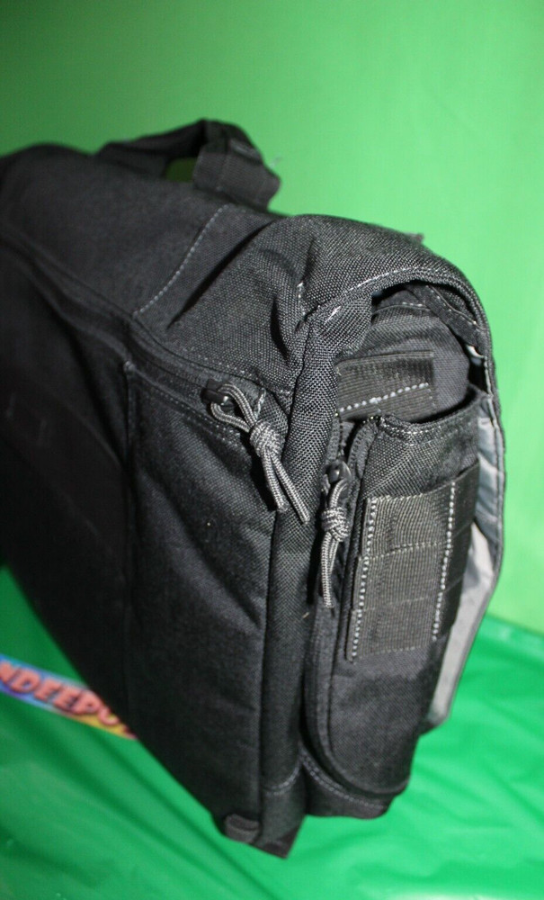 First Tactical Black Padded Duffle Bag Executive Briefcase Satchel