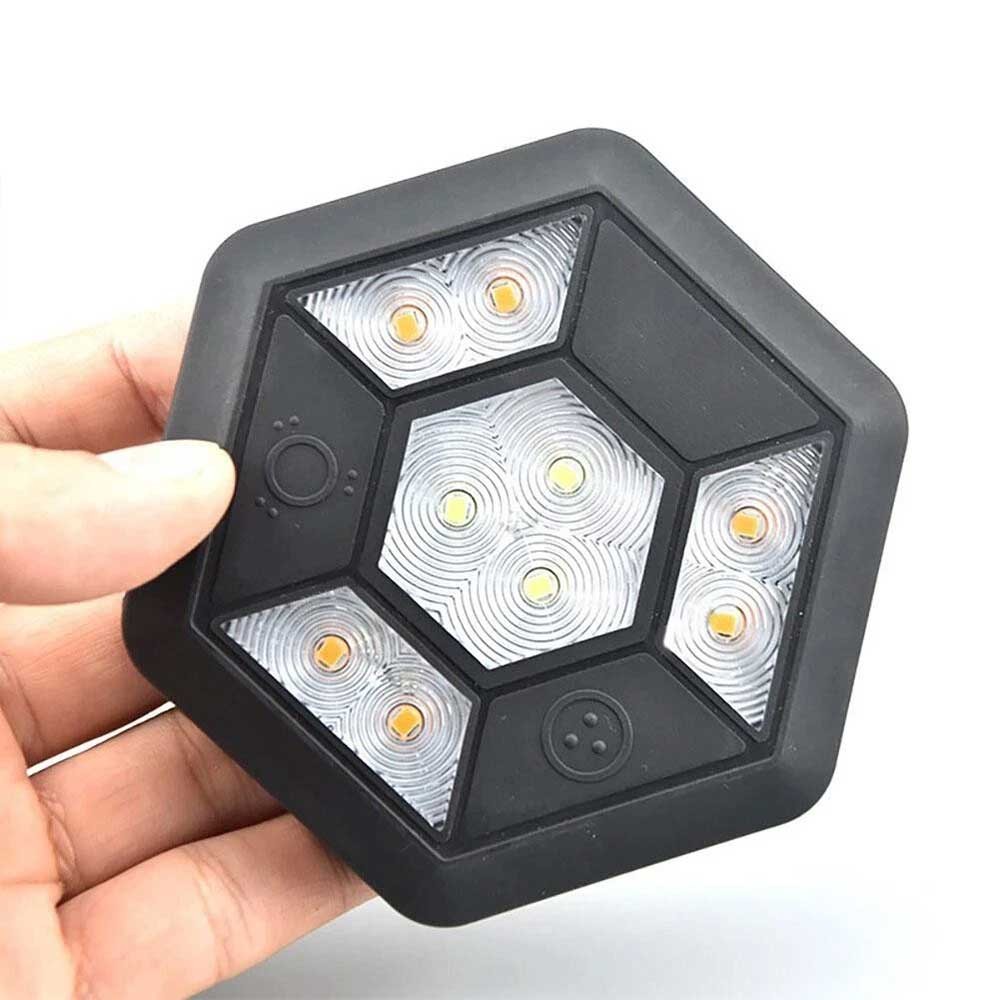 360° Rotating LED Magnetic Car Warning Light - Flashing