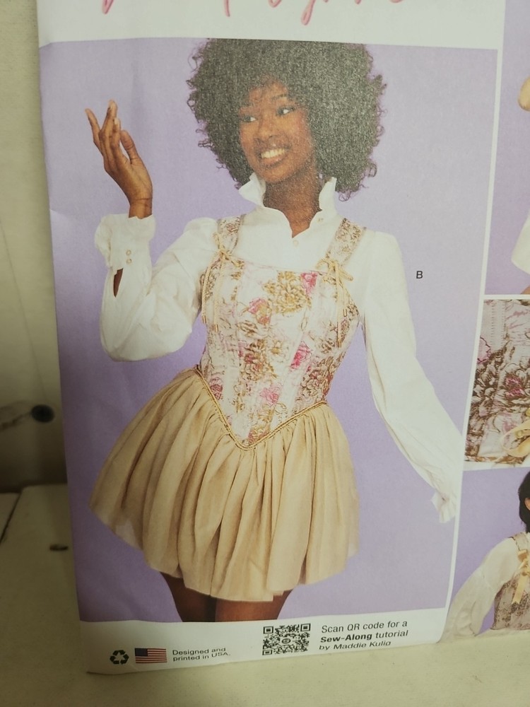 SIMPLICITY CORSETS COSTUMES PATTERN # R12161