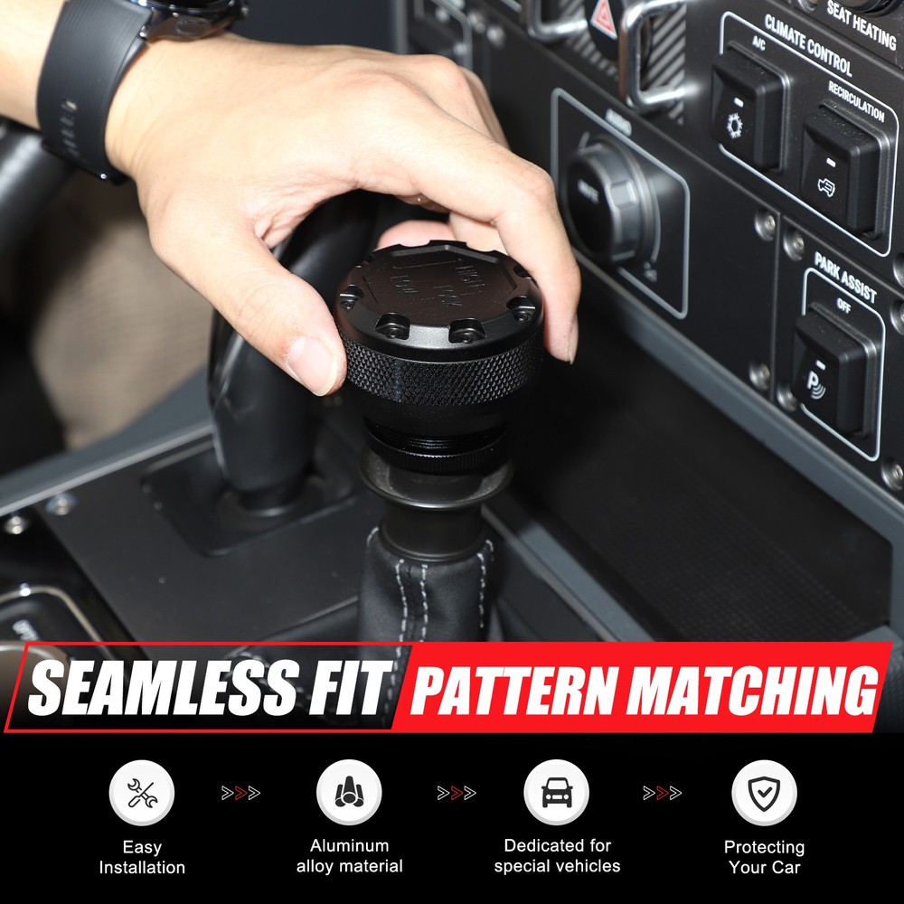 Black Alloy Replace Differential Lock Control Head For INEOS Grenadier 2020+